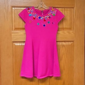 Size 7/8 Pink Thread Short Sleeve sweater dress